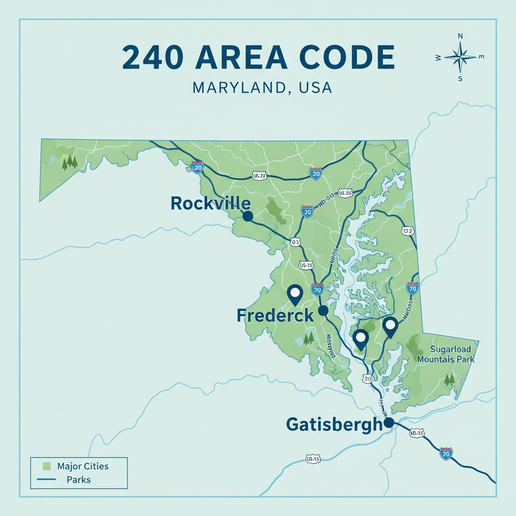 area code 240